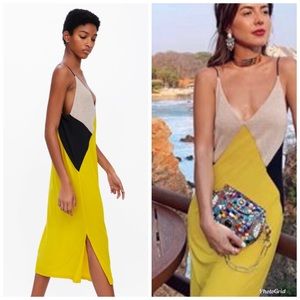 ZARA Color Block Dress